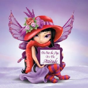 Jasmine Becket-Griffith Fairy Figurine If The Hat Fits Fabulous Hatterific 
