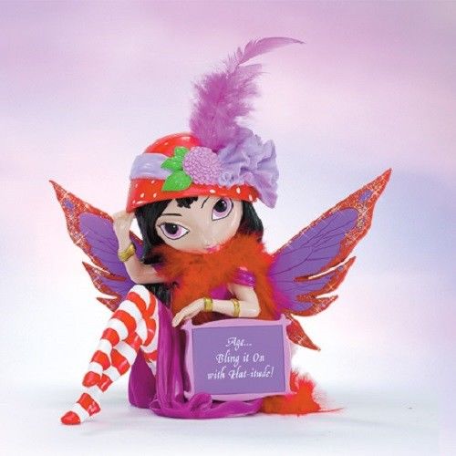 Fairy Figurine Fabulous Hatterific If The Hat Fits Jasmine Becket-Griffith 