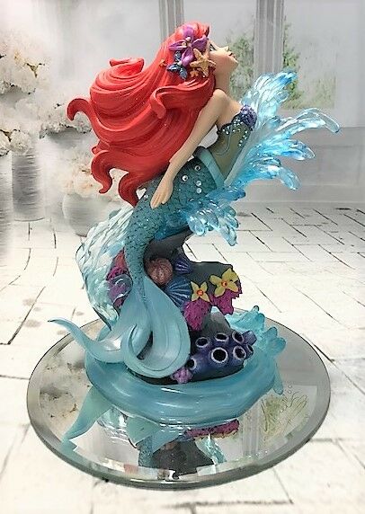 Hamilton Disney Little Mermaid Ariel Beauty Under The Sea Hand-Painted Figurine 