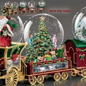 Home for the  Holidays Thomas Kinkade Wonderland Express Mini Train Snowdome #3 