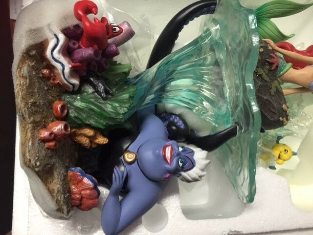 Bradford Exchange Disney The Little Mermaid Part of Her World Ariel Sculpture