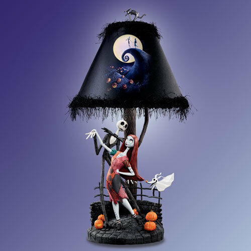Personalized LED Night Light Lamp Nightmare Before Christmas Jack & Sally 
